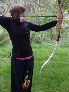 Field archery in The Lake District can be done in quiet lakeland woods.